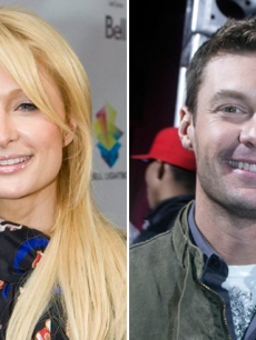 Paris Hilton and Ryan Seacrest