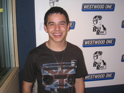 David smiles for the camera