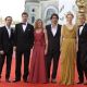 Directors Ethan and Joel Coen with the cast of ‘Burn After Reading’at the Venice Film Festival