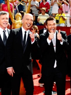 Heidi Klum, Tom Bergeron, Howie Mandel, Ryan Seacrest and Jeff Probst 