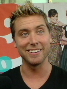 Lance Bass at the premiere of  ‘9 To 5’ in Los Angeles, Sept. 2008 