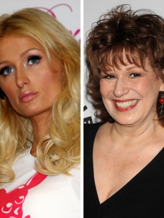 Paris Hilton & Joy Behar