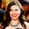 ‘Ugly Betty’s’ America Ferrera smiles for the Emmy cameras 