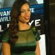 Rosario Dawson looks stunning at the ‘Eagle Eye” premiere in 2008
