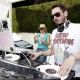 DJ AM performs in Malibu, July 27, 2008