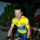 Lance Armstrong on his bike 
