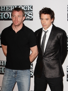 ‘Sherlock Holmes’ director and star, Guy Ritchie and Robert Downey Jr