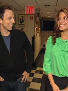 Seth Meyers and Access’ Maria Menounos talk ‘SNL Thursday Night Live’