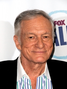 Hugh Hefner arrives at the Fox Reality Channel Really Awards on 
Sept. 24, 2008 