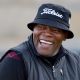 Samuel L. Jackson at the Alfred Dunhill Links Championship in Scotland