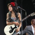 Amy Winehouse performs on day two of the V Festival at Hylands Park in Chelmsford, England