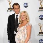 Amy Poehler and husband Will Arnett at the Emmy Awards