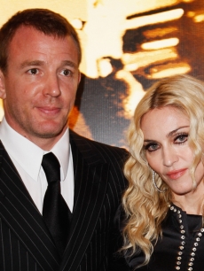 Guy Ritchie and Madonna (Sept. 2008)