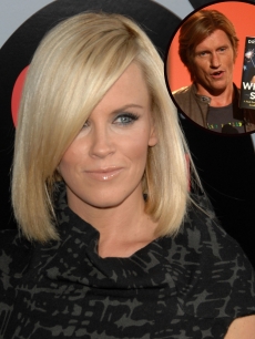 Jenny McCarthy and Denis Leary (inset) 