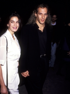 Michael Bolton and Teri Hatcher step out for ‘The Player’ premiere, LA, 1992 