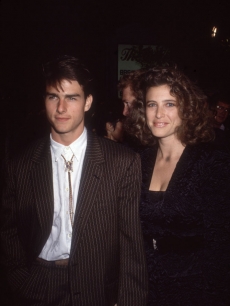 Tom Cruise and Mimi Rogers