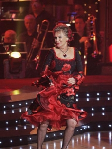 Cloris Leachman and Corky Ballas on ‘DWTS’ 