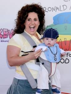 Marissa Jaret Winokur and son Zev Isaac Miller hit the 16th Annual Family Halloween Carnival at Universal Studios