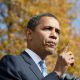 Barack Obama makes a point in Denver, Colorado