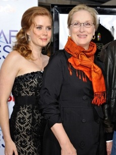 Amy Adams and Meryl Streep arrive at 2008 AFI Fest Opening Night Film Premiere of Miramax Film’s ‘Doubt’ held at ArcLight Hollywood