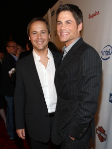 Chad and Rob Lowe arrive at the Hollywood Legacy Awards XI in LA
