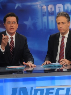 Stephen Colbert and Jon Stewart host Comedy Central’s ‘Indecision 2008’ 