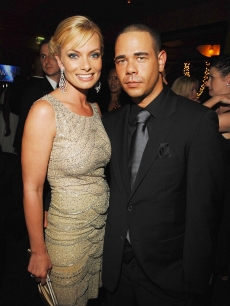 Jaime Pressly and Eric Cubiche
