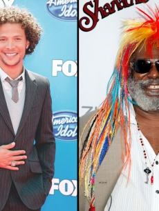 Justin Guarini and George Clinton