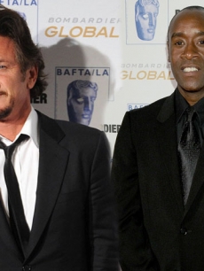 Sean Penn & Don Cheadle At BAFTA LA Britannia Awards