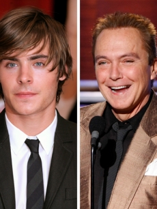 Zac Efron and David Cassidy