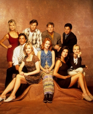 The cast of ‘Melrose Place’