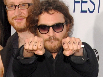 Joaquin Phoenix at the screening of ‘Two Lovers’