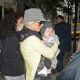 Christina Aguilera with her ten month old son Max seen leaving their midtown hotel in New York City