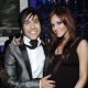 Pete Wentz and Ashlee Simpson backstage at the 2008 MTV Video Music Awards