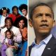 Barack Obama and The Huxtables from ‘The Cosby Show’