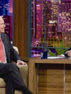 John McCain is interviewed by Jay Leno, Nov. 11, 2008 