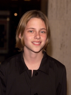 A young Kristen Stewart at the premiere of ‘Panic Room’ in 2002