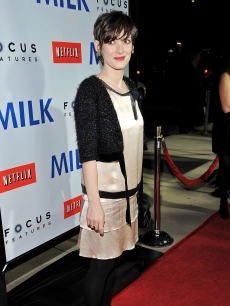 Winona Ryder arrives at the Los Angeles premiere of Focus Features’ ‘Milk’ 