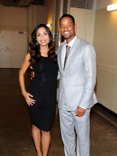 Rosario Dawson and Will Smith arrive to the ‘Seven Pounds’ premiere in Miami in 2008
