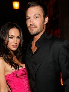 Megan Fox and Brian Austin Green attend the GQ Men of the Year party