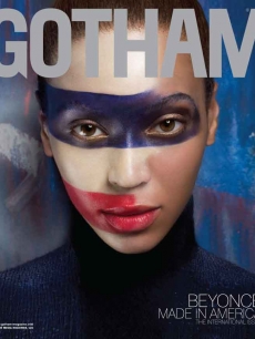 Beyonce on the cover of Gotham Magazone