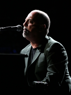 Piano man Billy Joel performs in Perth, Australia