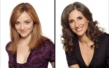 Abby Elliott and Michaela Watkins
