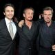 James Franco, Sean Penn, and Josh Brolin arrive at the Los Angeles premiere of Focus Features’ ‘Milk’