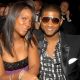 Tameka Foster and Usher at the 2008 Grammy Awards