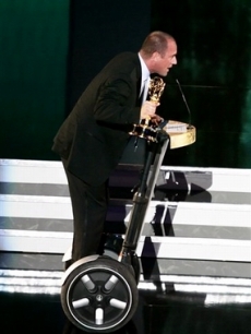 Christopher Meloni takes a little ride!