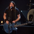 Dave Grohl of the Foo Fighters performs onstage during the Grammy Nominations concert