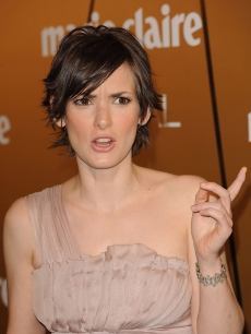 Winona Ryder in Spain, Nov. 2008 