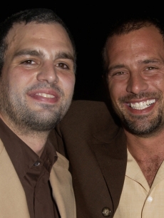 Mark Ruffalo and his brother Scott Ruffalo 