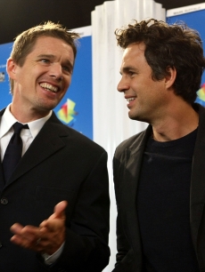 Ethan Hawke and Mark Ruffalo speak at the ‘What Doesn’t Kill You’ press conference during the 2008 Toronto International Film Festival